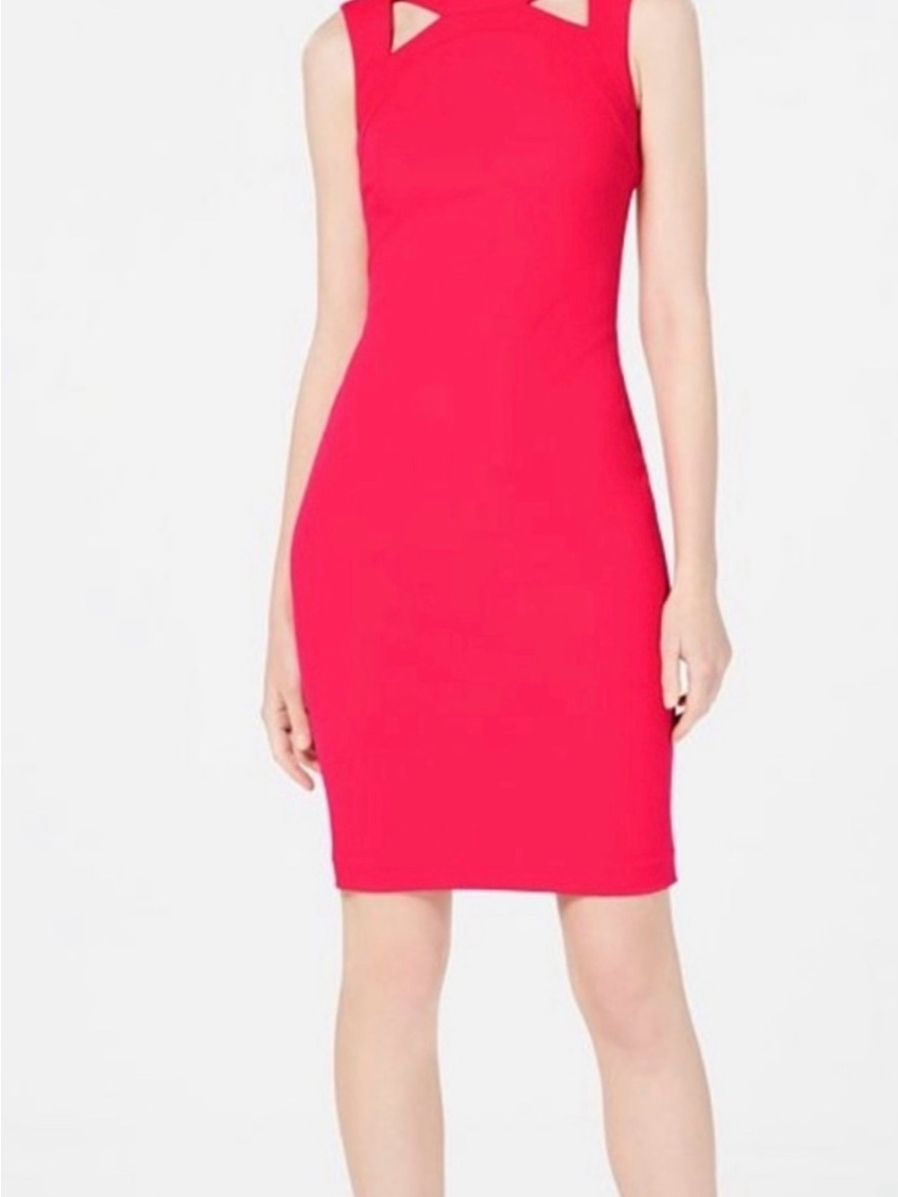 Calvin Klein Cutout Sheath Dress
